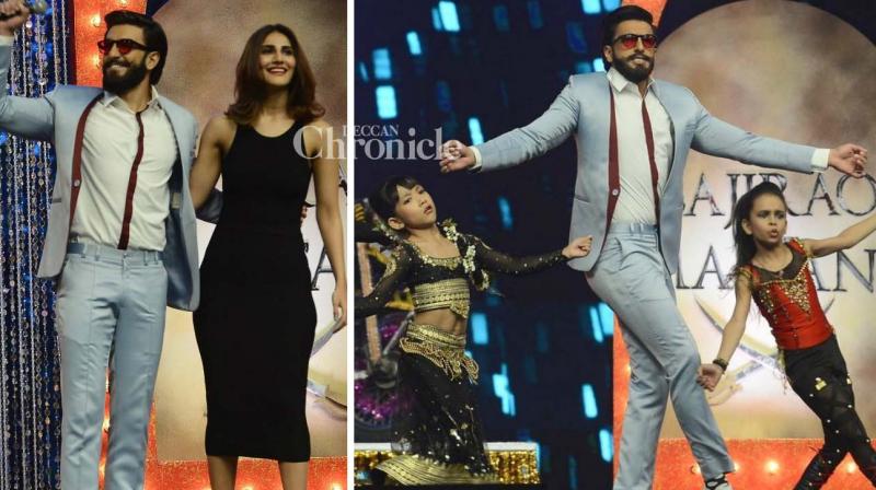 Ranveer, Vaani bond with kids while promoting Befikre on reality show