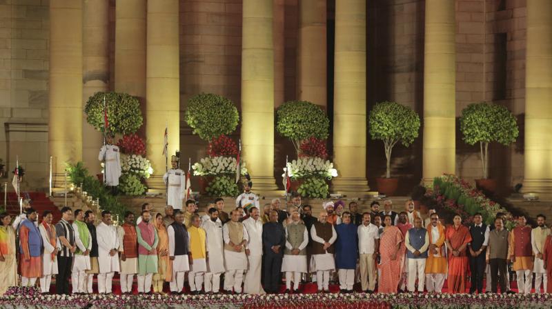 Modi sarkar 2.0: Old, new faces in PM\s cabinet; portfolios to be out today