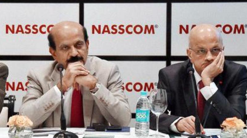 Indias low position in ease of doing business ranking is worrying, Nasscom President R Chandrashekhar (right) said.