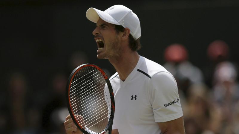 Murray, whose ranking has dropped to 156, had an operation on his right hip in January and only returned to action on June 18 when he was beaten by Nick Kyrgios at Queens Club. (Photo: AP)