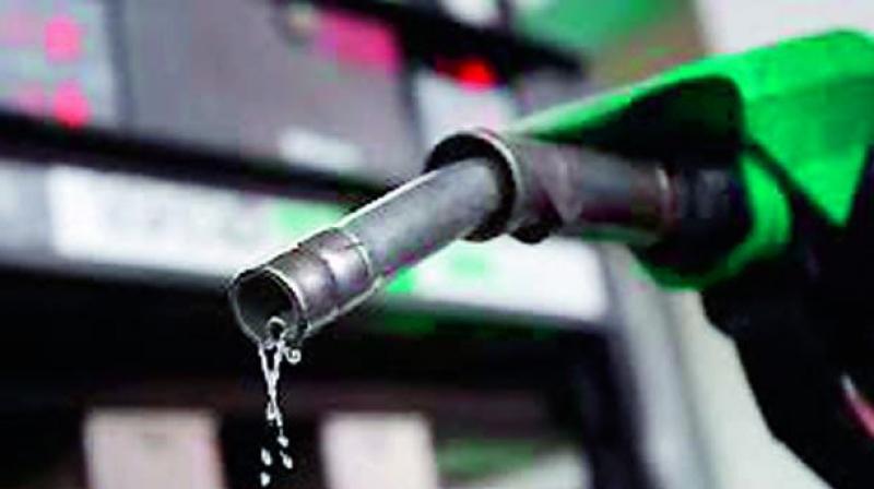 Fuel prices rose by nearly Rs 2.50 per litre in July.