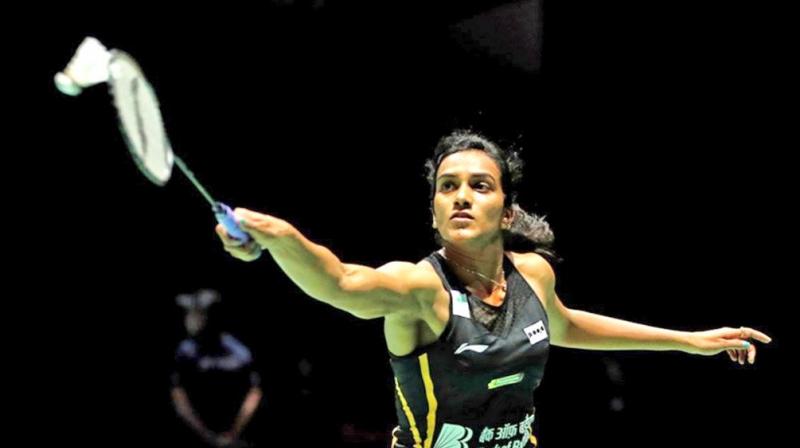 Olympic silver medallist Sindhu beat Japans Nozomi Okuhara 21-7 21-7 in a one-sided summit clash in Basel, Switzerland. (Photo: Twitter)
