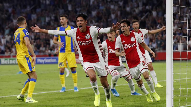 2018/19 UCL semi-finalists AFC Ajax advance to the Champions League