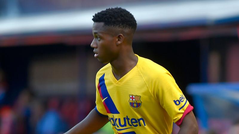 Ansu Fati becomes youngest Barcelona player to score goal in La Liga