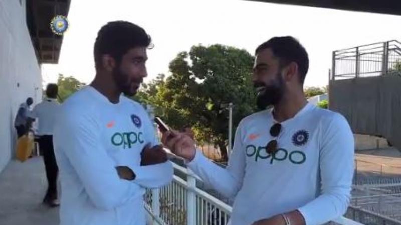 Bumrah attributes his maiden Test hat-trick feat to Kohli