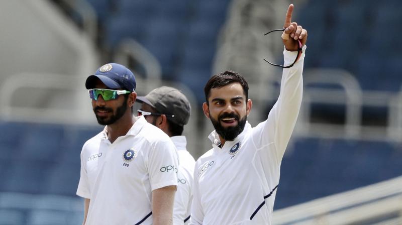 Other than his obvious batting talent, Virat Kohli is also known to be a splendid fielder and has often proved his worth on the playing field. (Photo: AP/PTI)