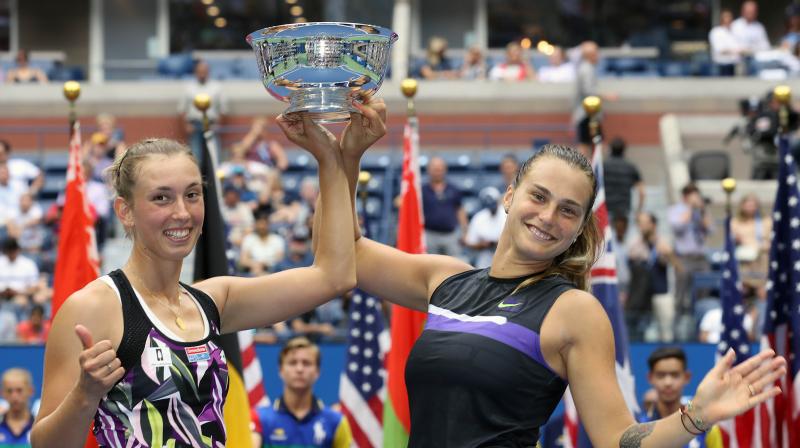 US Open: Mertens and Sabalenka win first Grand Slam title at US Open