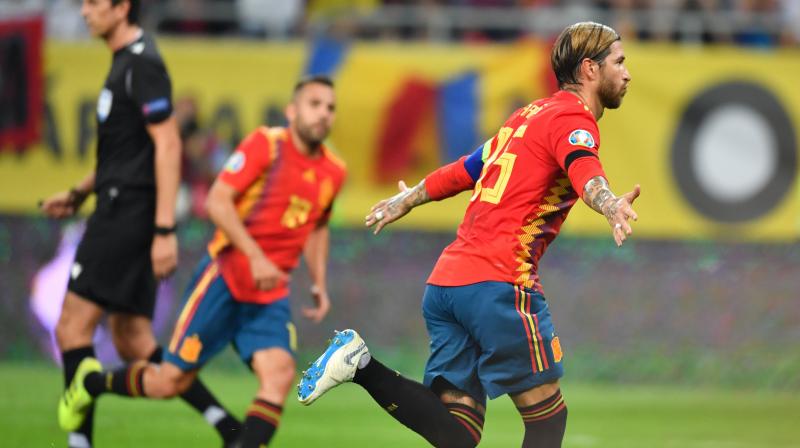 Sergio Ramos equals Iker Casillas\ Spain appearances record