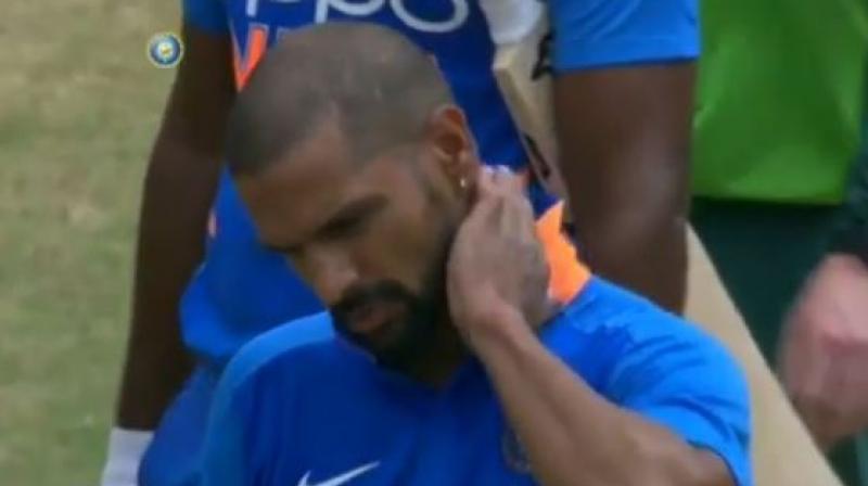 Sanju Samson reveals Shikhar Dhawanâ€™s hilarious reply after getting hit on neck