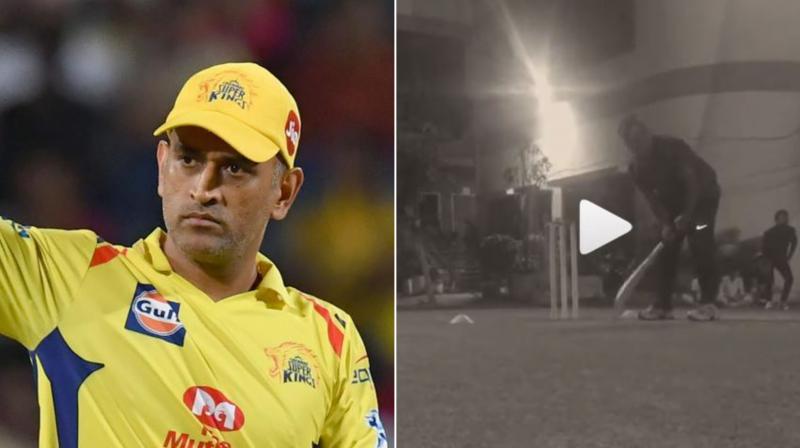 MS Dhoni relives old memories, posts gully cricket video: watch