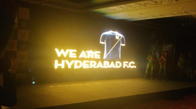Hyderabad FC launch team jersey; Azharuddin, Venkatesh attend event: see pics