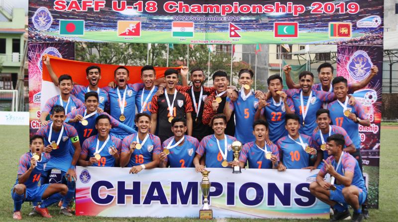 India lift SAFF U-18 Championship title, defeat Bangladesh in final