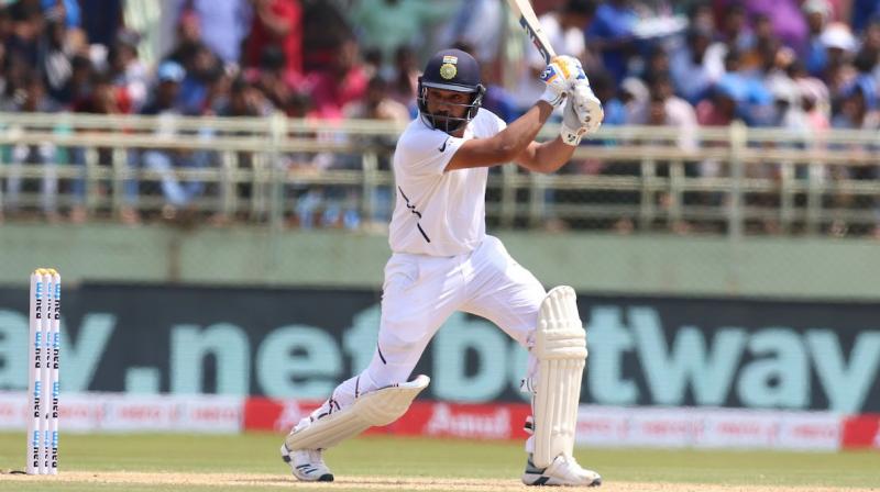 Rohit makes dream debut as Test opener before rain washes out final session