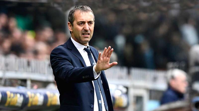 The 52-year-old, Marco Giampaolo struggled from the outset at cash-strapped Milan, who surrendered their Europa League berth this season after breaching UEFAs financial fair play rules. (Photo: AFP)
