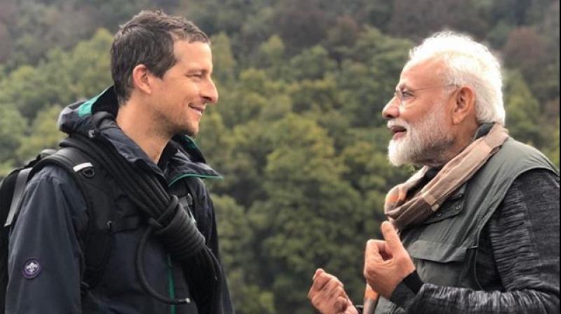 Here is a sneak peek into Modi\s adventure on Discovery\s Man vs Wild, see video