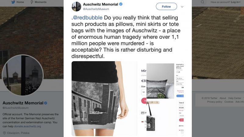 Auschwitz Museum calls out website for death camp prints on products