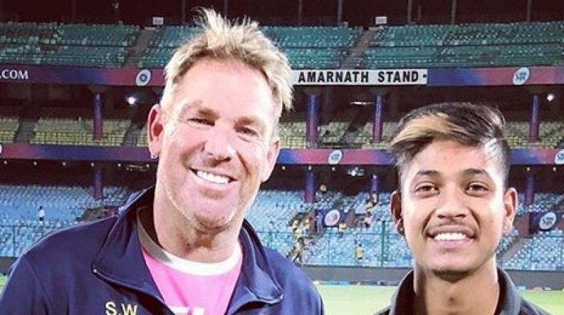 Warne told me to bowl with big and brave heart: Sandeep Lamichanne