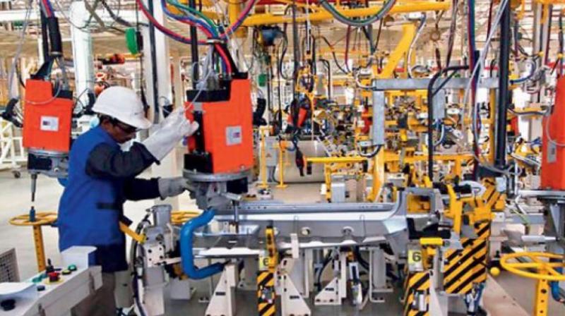 Industrial output growth rises 4.3 pc in July