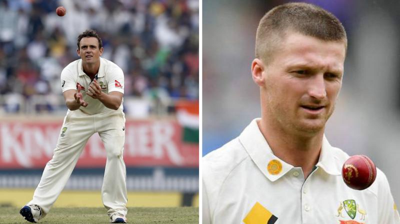Australias Pune Test hero Steve OKeefe in all likelihood will be dropped from the playing XI at expense of pacer Jackson Bird for the Dharamsala Test against India. (Photo: AP)