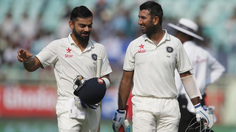 I think the focus has shifted somewhere else which should not have happened, said Cheteshwar Pujara while supporting Team India skipper Virat Kohli. (Photo: AP)