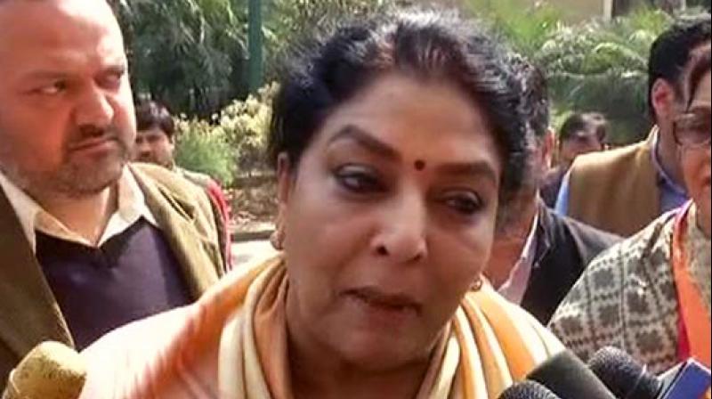 Congress MP Renuka Chowdhury said, This is highly objectionable, and I am going to file for privilege. (Photo: ANI)