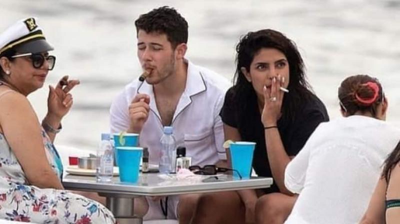 Priyanka Chopra\s smoking picture goes viral, netizens ask \where is your asthma?\