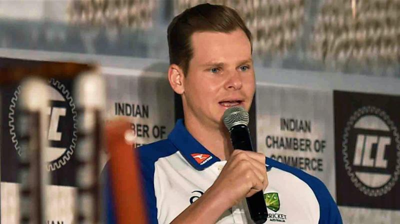 Talking about the India-Australia rivalry, Smith said one of his aims is to win a Test series in India.(Photo: PTI)