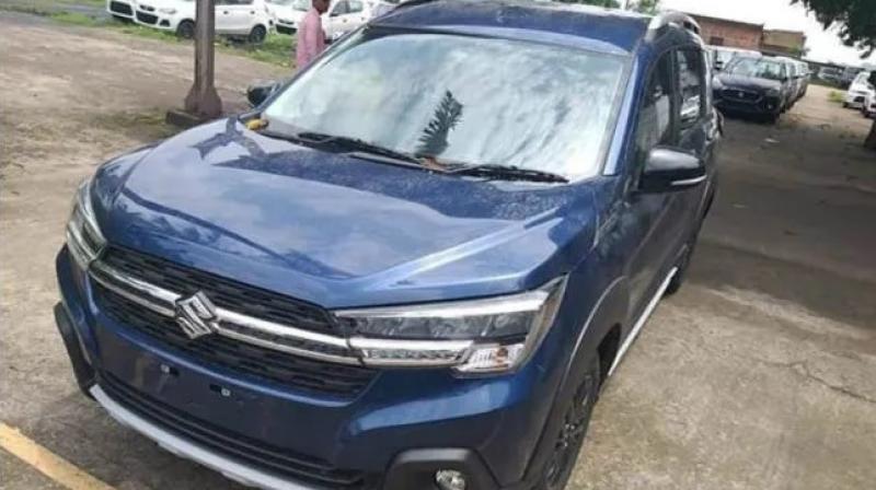 Maruti Suzuki XL6 spied inside-out ahead of its launch today