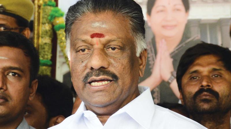 Former TN Chief Minister O. Panneerselvam