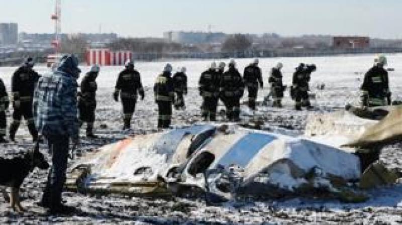 The Syria-bound military plane crashed into the Black Sea killing all 92 people on board. (Photo: AP)