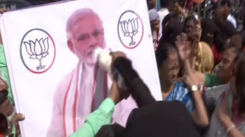 Telangana BJP leaders hail PM Modi after Triple Talaq Bill makes through Rajya Sabha