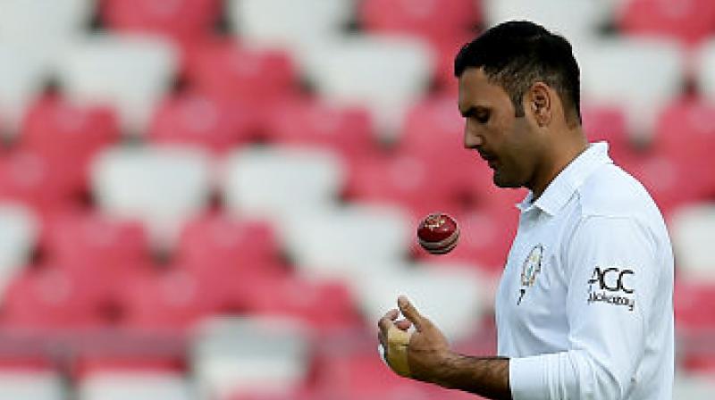 Afghanistan all-rounder Mohammad Nabi, who played his final Test match on Monday, said that it was a fitting end to his Test career as his team registered a 224-run victory over Bangladesh. (Photo:AFP)