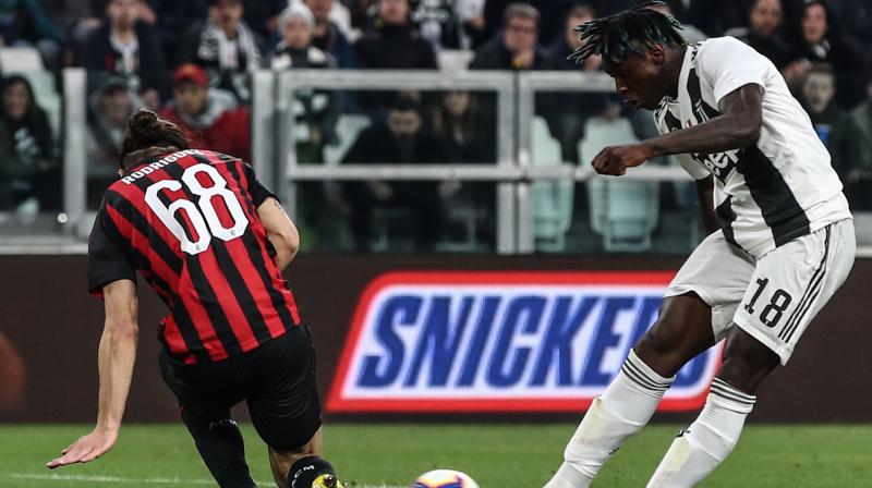 Serie A: Kean\s double strike helps Juventus inch past AC Milan 2-1