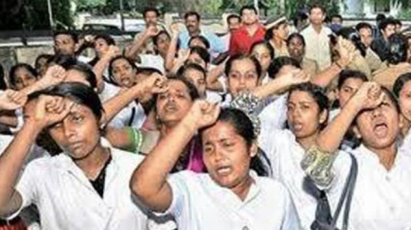 Functioning of private hospitals in Kerala is likely to be hit with an estimated 80,000 nurses ready to go on indefinite strike from July 17, demanding higher wages. (Representational Image)
