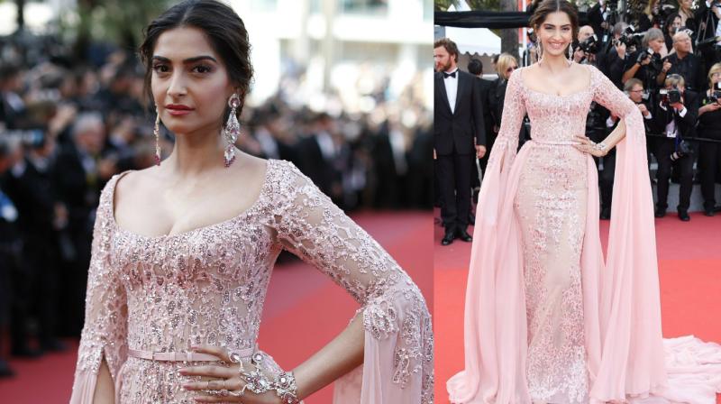 Image result for sonam kapoor at Cannes