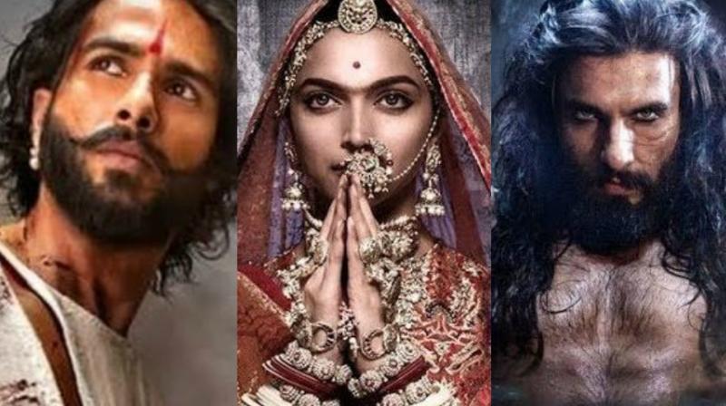 Shahid Kapoor, Deepika Padukone and Ranveer Singhs looks in Padmavati.