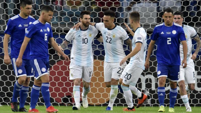COPA AMERICA 2019: Messi\s goal helps Argentina salvage 1-1 draw against Paraguay