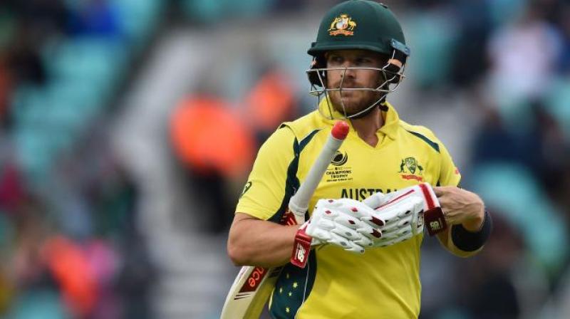 Disarray within Cricket Australia has distracted the Australian team, one-day skipper Aaron Finch said Thursday as he urged his players to keep their focus on the field. (Photo: AFP)