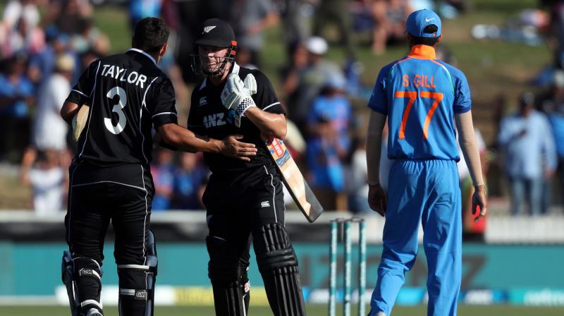 After outplaying New Zealand in the first three ODIs to clinch the series, India suffered the same fate as the hosts after suffering a huge defeat. (Photo: AFP)