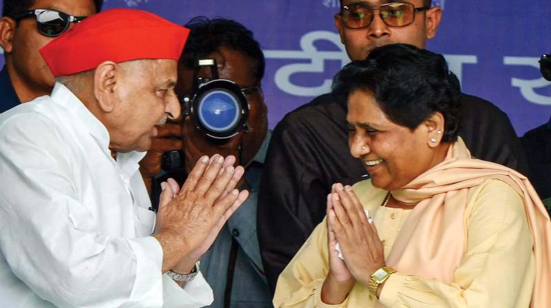 After 24 years, Mulayam Singh Yadav and Mayawati share the stage