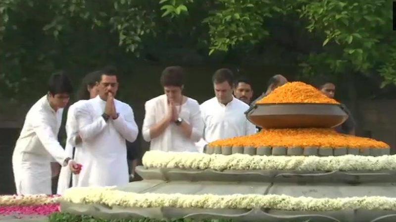Leaders across parties pay tribute to Rajiv Gandhi on 75th birth anniversary