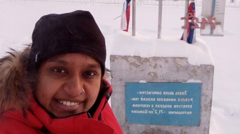 She took to adventure when she was 11 and had gone for a Himalayan hike in Bhutan (Photo: Facebook)