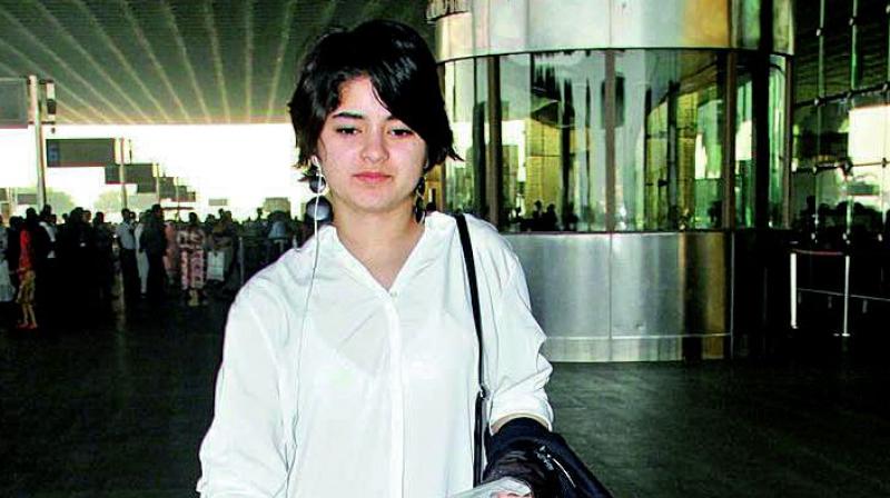 Zaira Wasim was trolled online for acting in films.