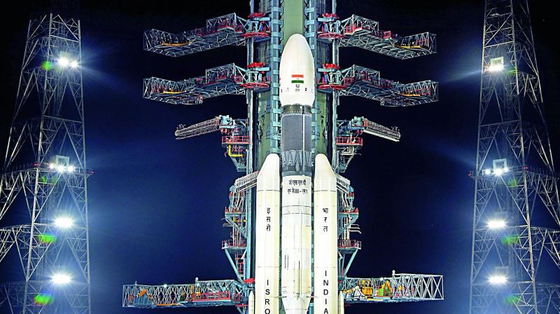 ISRO set for 2.43 pm moon launch today
