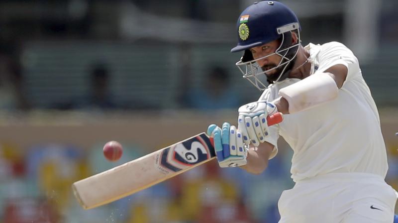 Pujara will face a fascinating duel with fellow Indian Test star and off-spinner Ravichandran Ashwin, who has signed for Worcestershire. (Photo: AP)