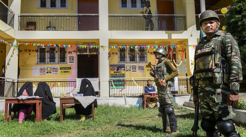 Violence rocks Shopian, two polling booths torched