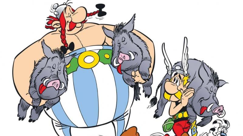 Asterix comes in Hindi