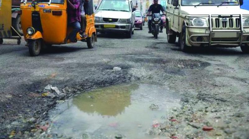 Hyderabad: Bumpy rides to stay as only 8 roads fixed