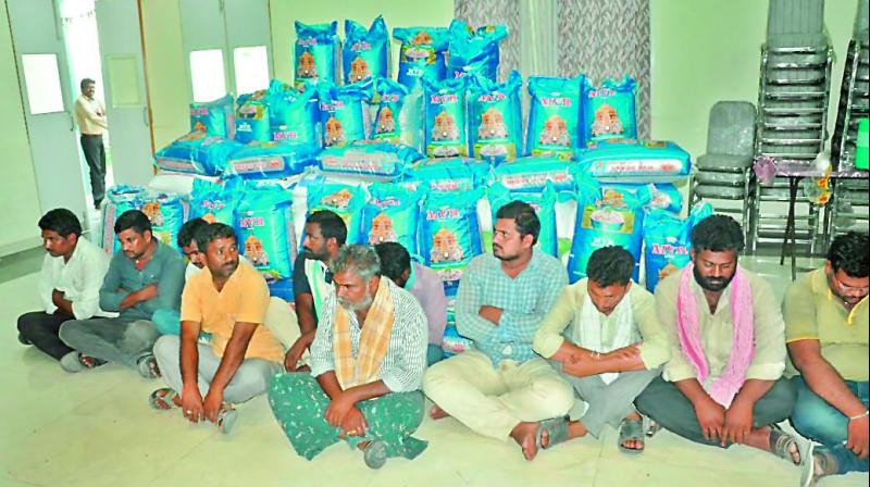 Telangana: Police seize 33 quintals of fake cotton seeds, 13 held
