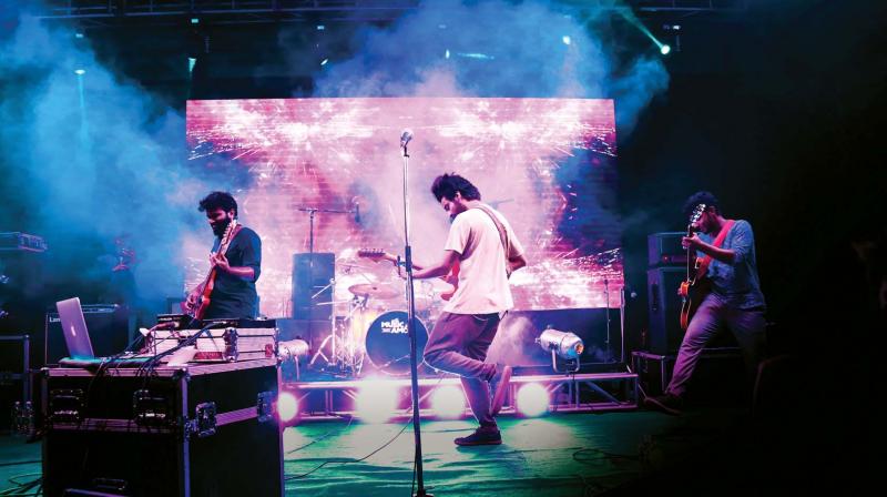 Black Letters, a four-piece alternative/electronica act from Bengaluru is performing on Friday the 13th to get you over your \triskaidekaphobia\.